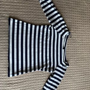 XL EUC stretchy J Crew nautical top